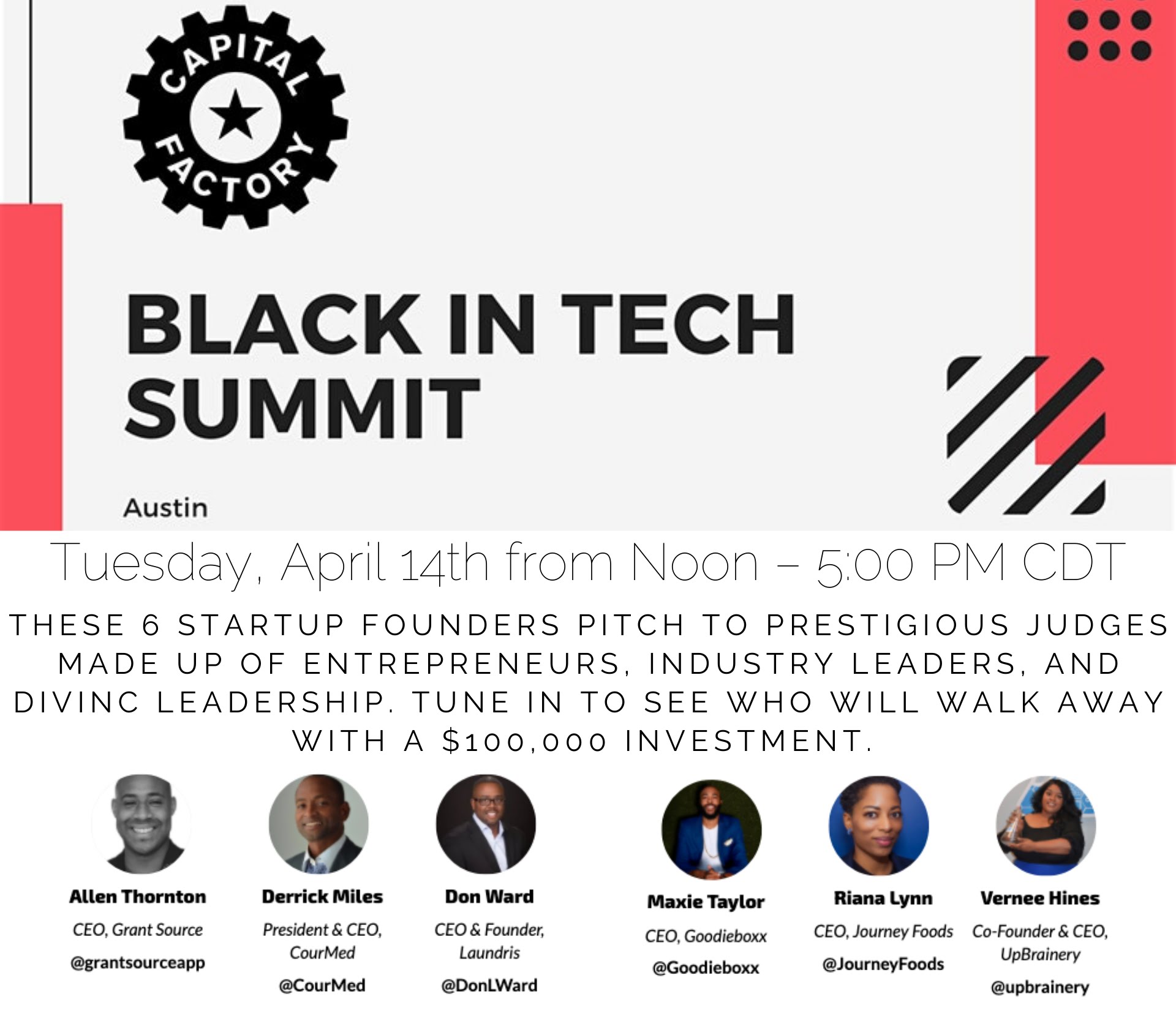 CourMed® Participates in Capital Factory 100k Black In Tech Challenge